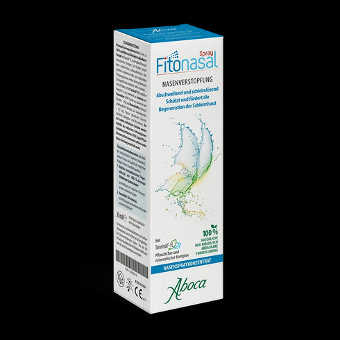 Eine Packung Aboca Fitonasal Nasenspraykonzentrat, 30 Milliliter